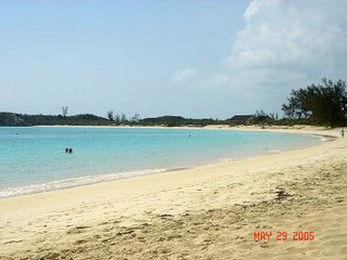 Sandy Beach at Cat Island Bahamas