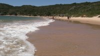 View from up the cliff - Praia Tartaruga - Tartaruga Beach Búzios