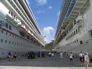 Cruse ships Philipsburg St Martin