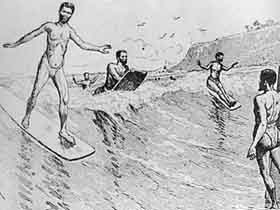 Early Hawaiian Surfers Best Surf Beaches