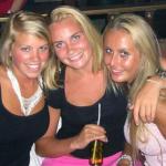 Girls at a party, Ibiza, Spain Girls at a party, Ibiza, Spain