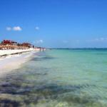 The beaches in Cancun