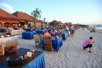 Jimbaran Beach, Bali ( for some seafood sunset dinner)