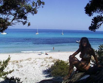 Saleccia plage  03  - (Chiara a saleccia Corsica)