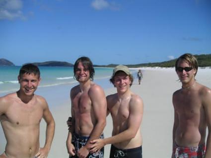 Whitehaven Beach - Jon Joe Ben Jeremy - from James