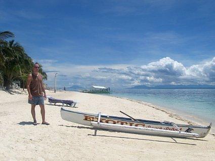 209 - evans on malapascua's sandy beach