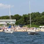 Boats at Kalmus Beach, Hyannis Boats at Kalmus Beach, Hyannis