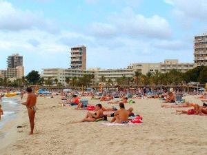 Magaluf Beach, Mallorca, Spain