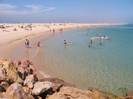 Faro (Algarve) Farol Island. East beach