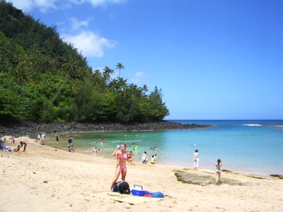 Kee Beach, Kauai, Hawaii