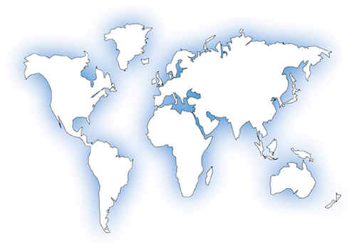 World Beach Map - Map of Beaches