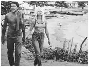 Bob Zagury and Brigitte Bardot in Buzios mid '60s Bob Zagury and Brigitte Bardot in Buzios mid '60s